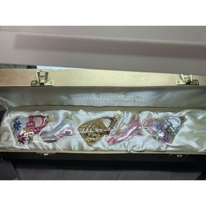 Vintage Black Forest Collection Christmas Ornaments Purses and Shoes
